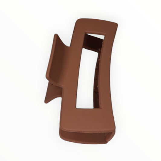 Mjölkchokladbrun Hårklämma - Large