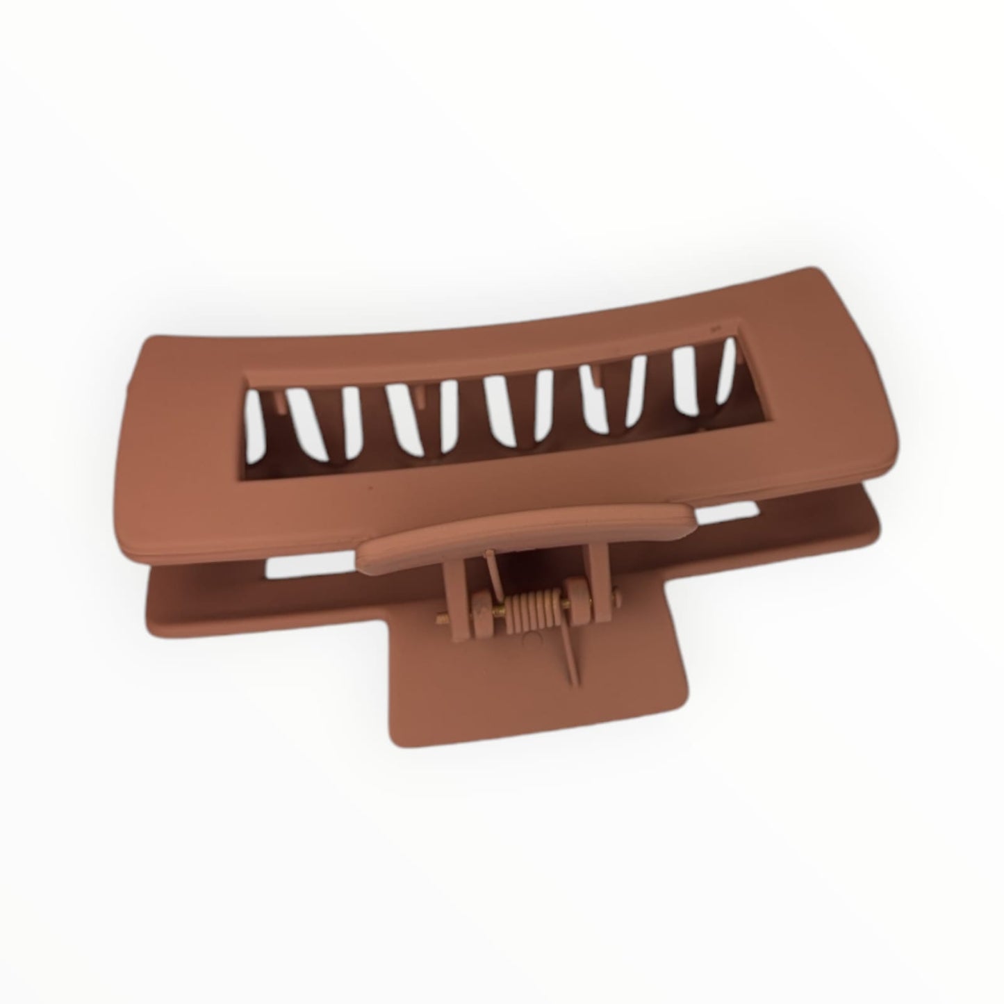 Mjölkchokladbrun Hårklämma - Large